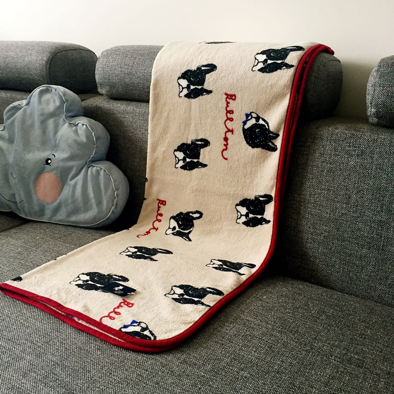 日系时尚可爱法莱绒毛毯休闲毯宝宝盖毯办公室膝盖毯子
