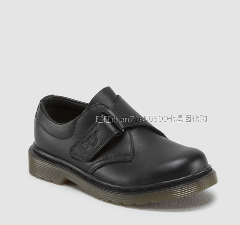 七星囡香港代购马丁魔术贴童鞋16205002 16205601学生皮鞋