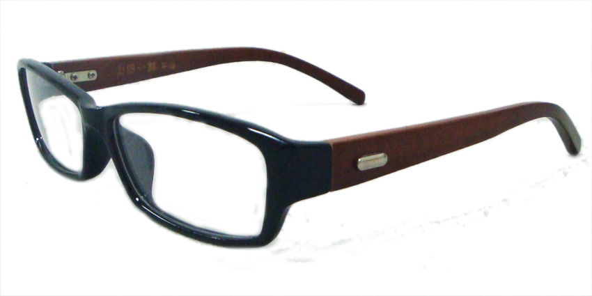 山田一郎 纯手工 竹木 全框 眼镜架 非主流 大框复古