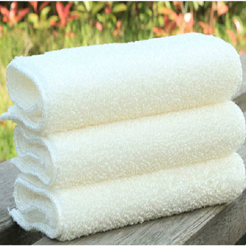 韩国竹纤维洗碗巾不沾油抹布清洁双层加厚洗碗布不掉毛洗洁巾帕