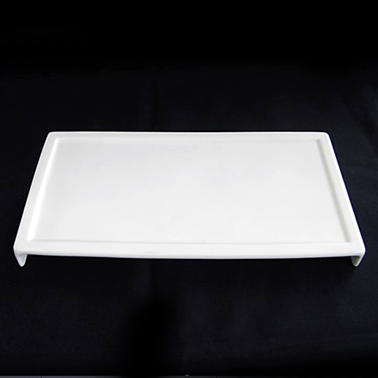 特价 L12英寸凉菜盘子 异形骨瓷平板盘 创意日式韩式西餐餐具