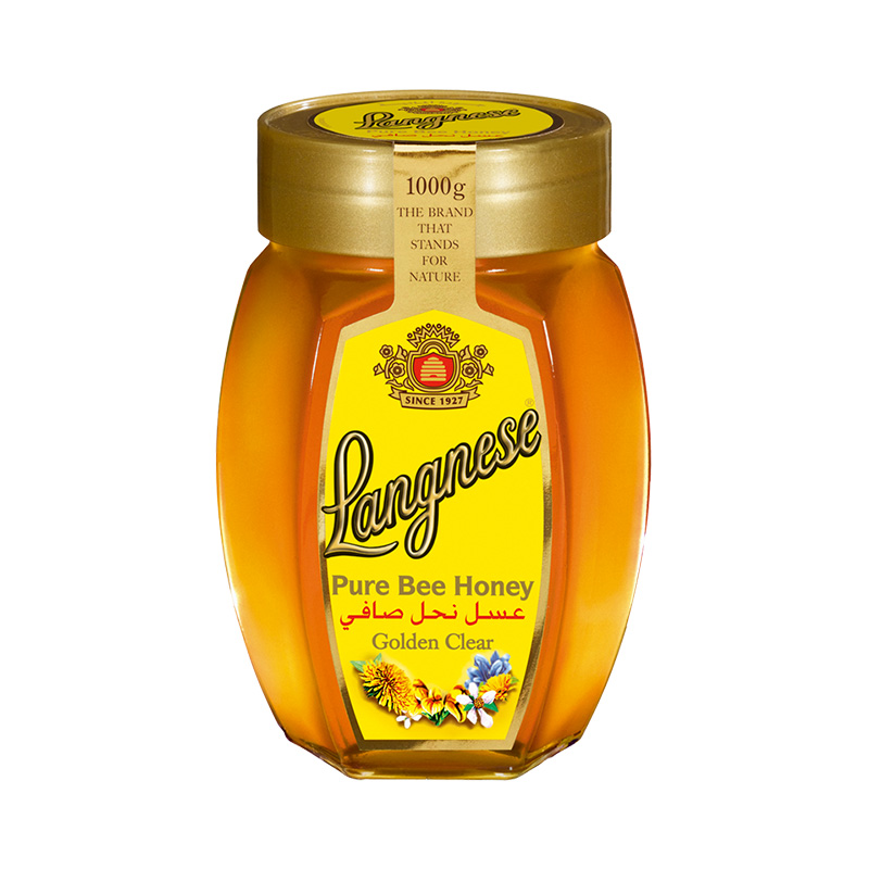 Langnese琅尼斯德国进口蜂蜜农家纯净天然 百花成熟蜂蜜1000g