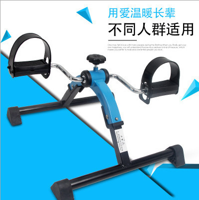 康复训练脚踏车家用腿部训练器办公室可折叠脚踩健身器简易踏步机