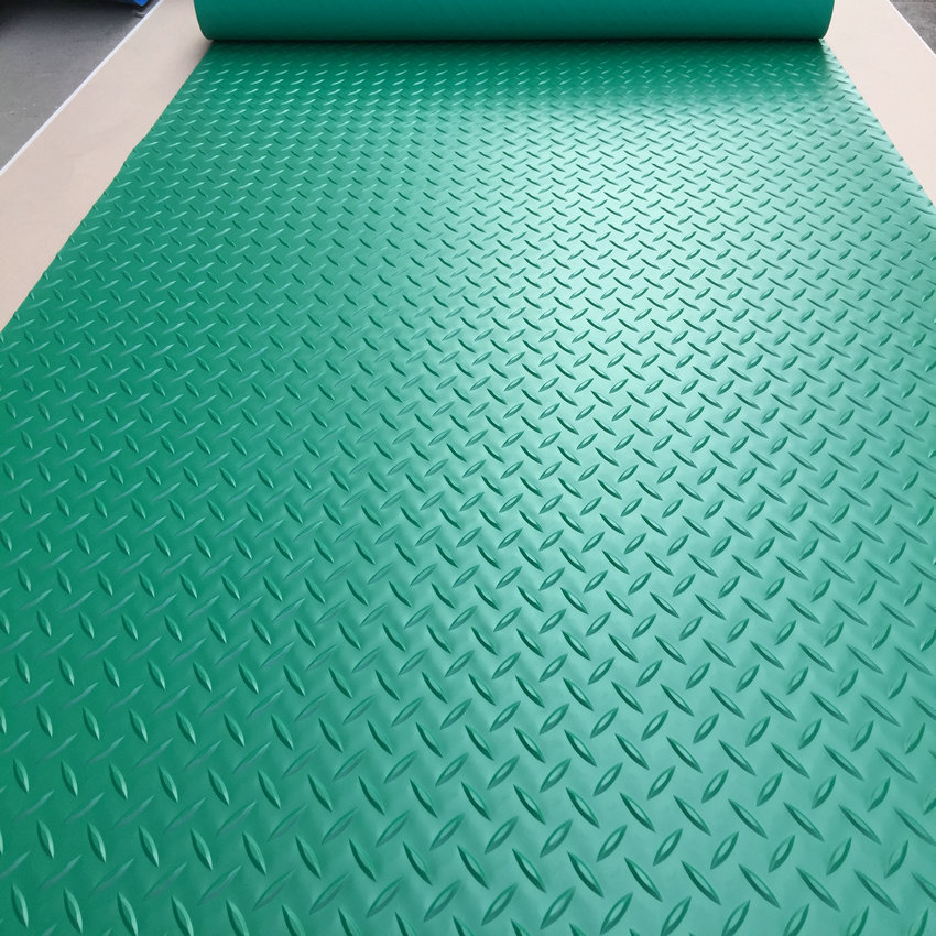 车间走廊过道耐磨地垫PVC阻燃防滑垫子 防水塑胶地毯满铺地板包邮