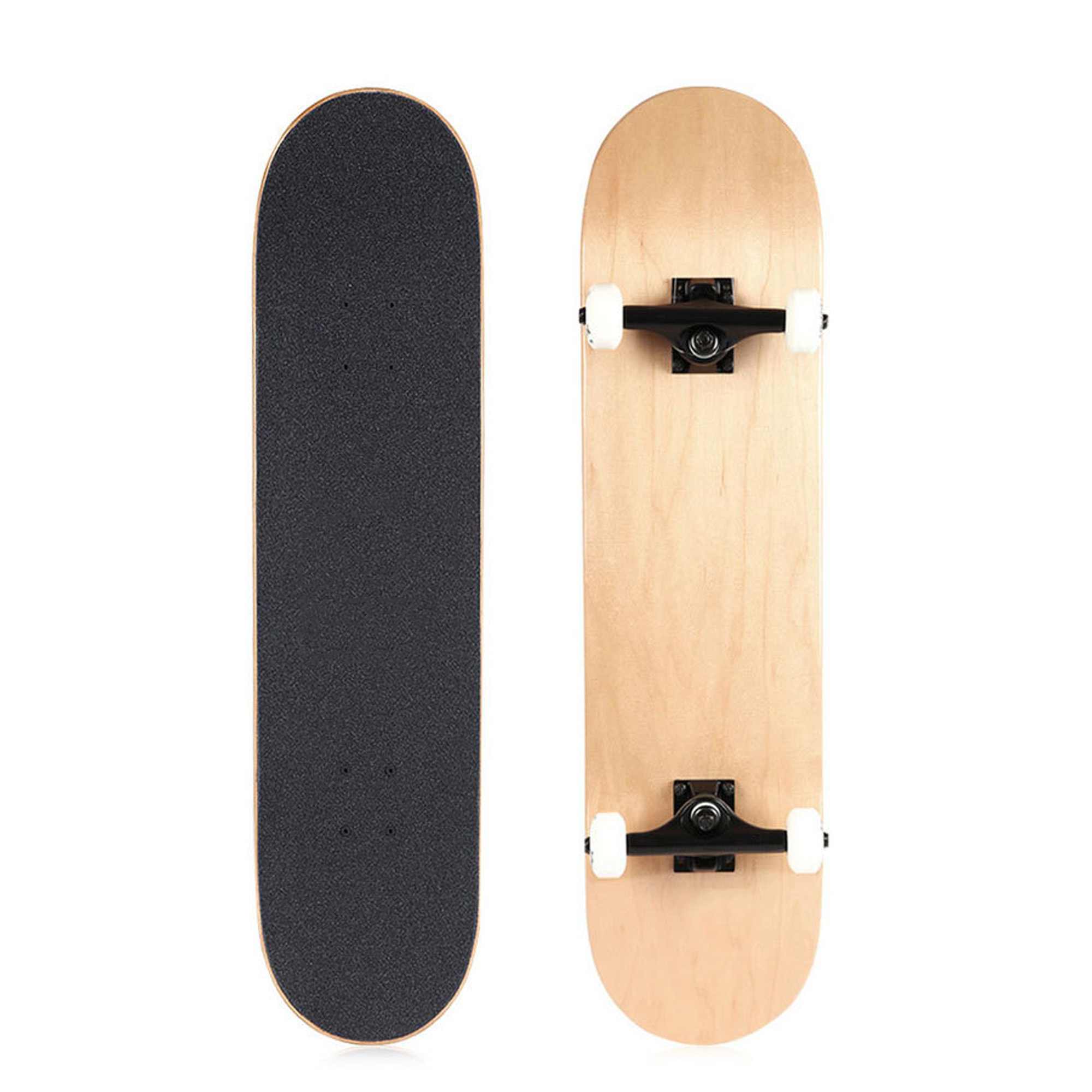WEIRD异士原木滑板枫木双翘整板专业高配新手入门款DIY组装手绘板