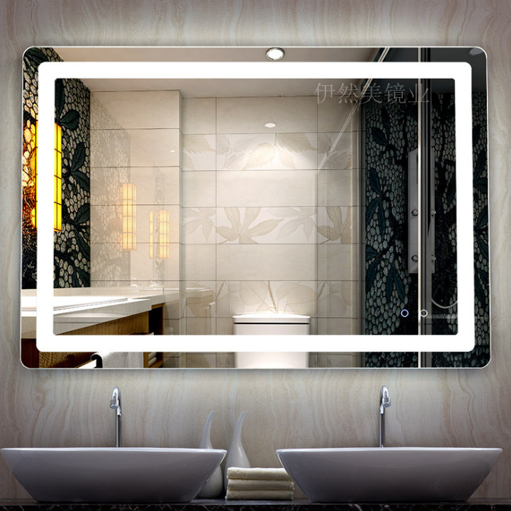 led智能防雾无框浴室镜洗手台卫生间镜子壁挂带灯梳妆台化妆镜