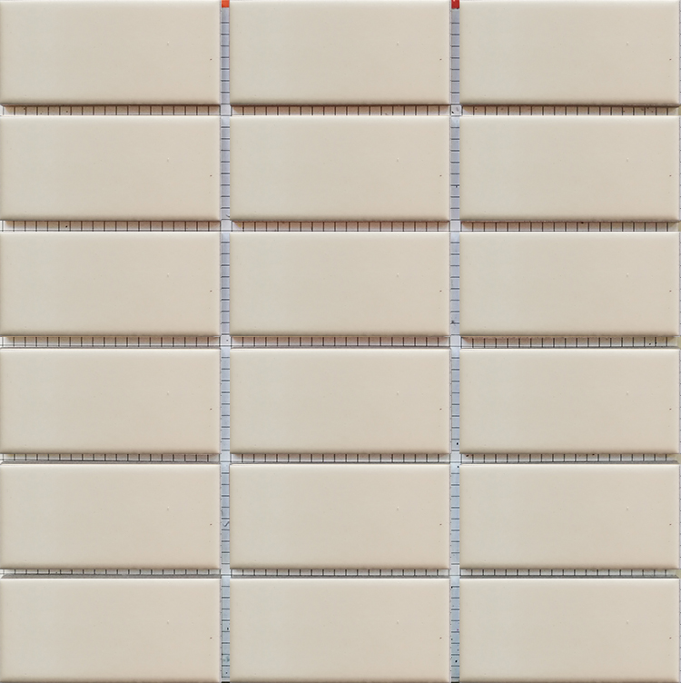 45×95mm外墙砖彩码砖纸皮砖杏白色外墙瓷砖平面釉面砖物业装修